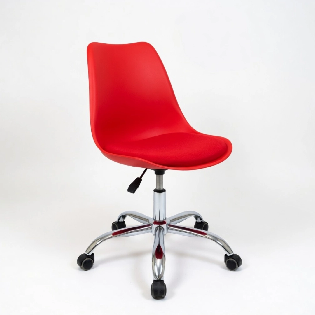 Revolving Tulip Chair - Red